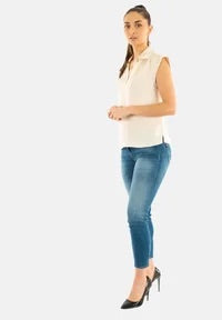 BLUSA-BLANC SALSA