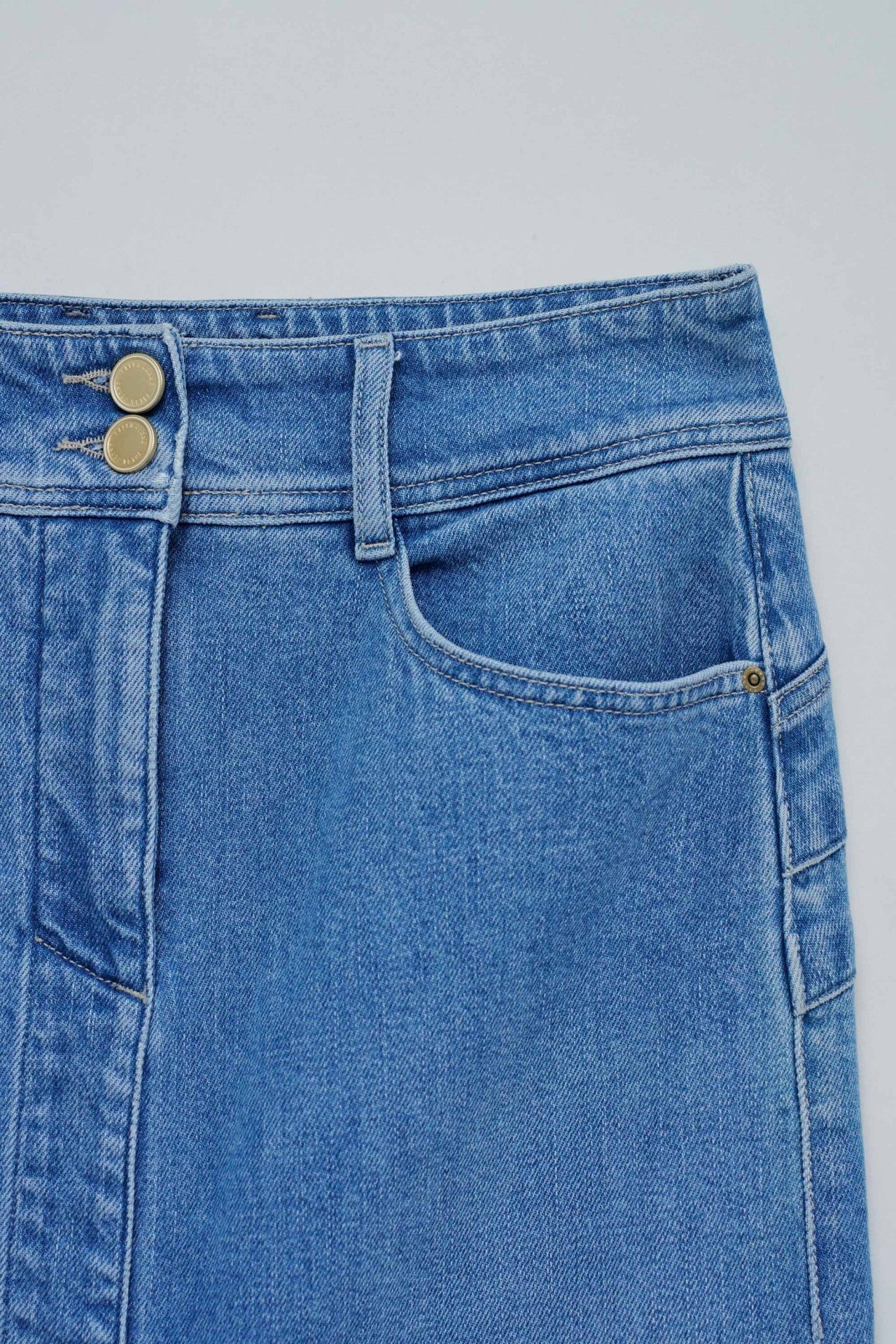 FALDA MIDI CLARO SALSA