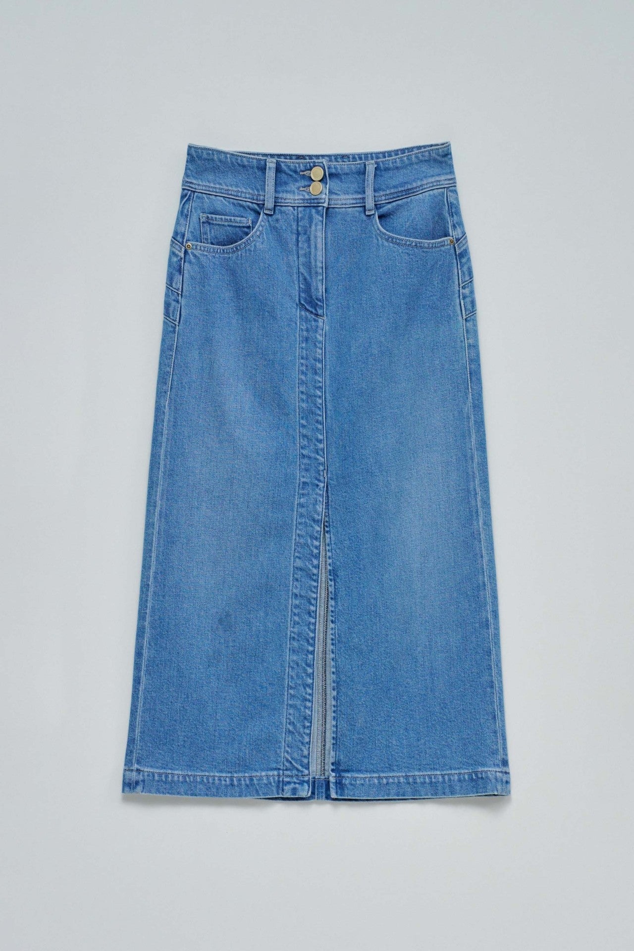 FALDA MIDI CLARO SALSA