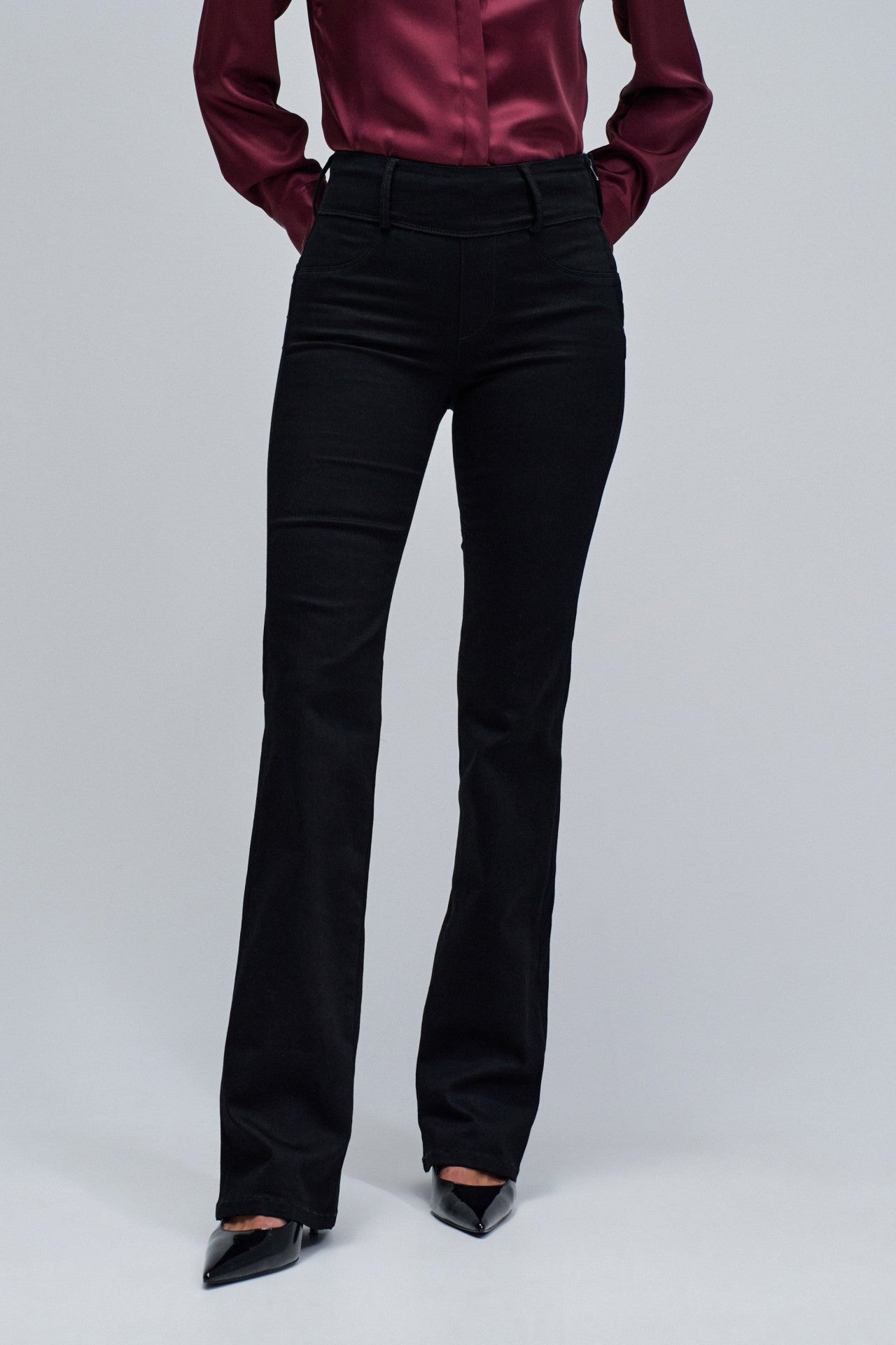 PANTALON SILHOUETTE SALSA NEGRO