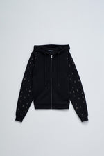 Cargar imagen en el visor de la galería, SUDADERA NEGRA SALSA
