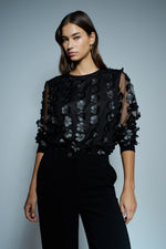 Cargar imagen en el visor de la galería, CAMISETA FLORES SALSA
