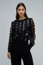 Cargar imagen en el visor de la galería, CAMISETA FLORES SALSA
