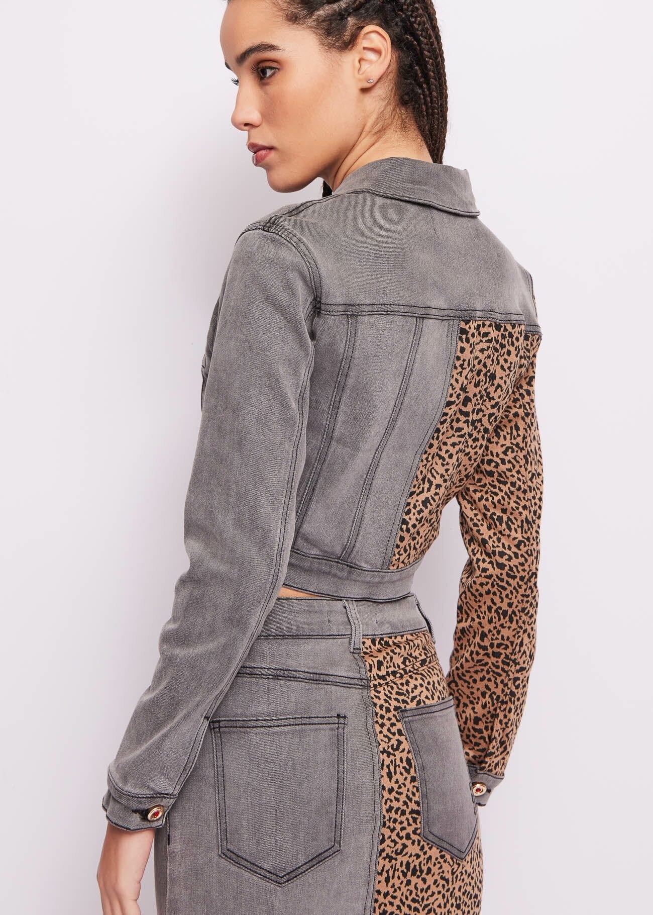 CHAQUETA PRINT DENNY ROSE