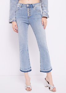JEANS CROPPED DENNY ROSE