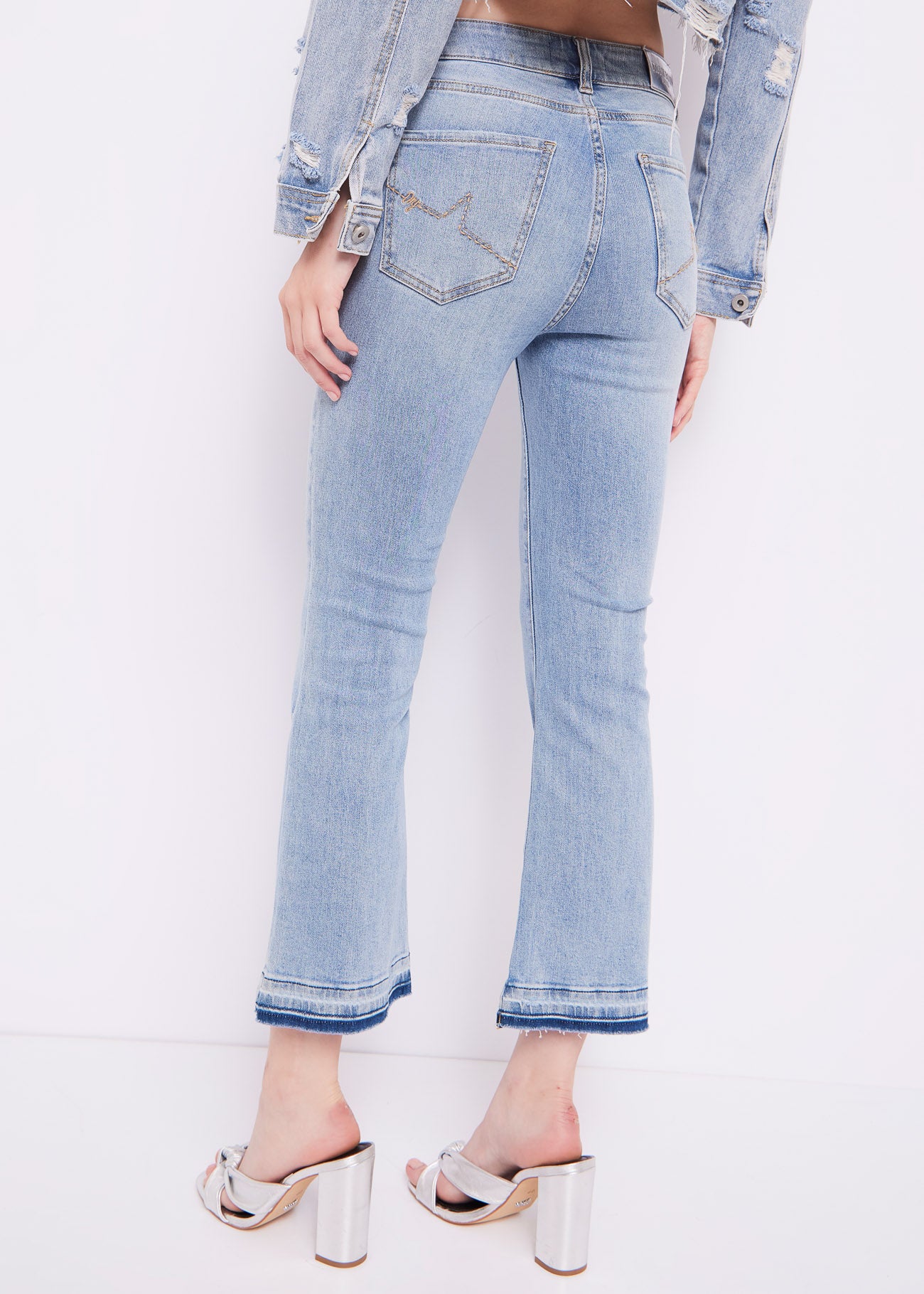 JEANS CROPPED DENNY ROSE