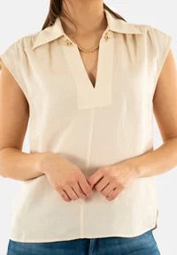BLUSA-BLANC SALSA