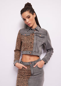 CHAQUETA PRINT DENNY ROSE