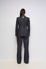 Cargar imagen en el visor de la galería, Blazer estructurado Denim Atelier SALSA
