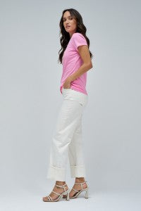 CAMISETA LOGO ROSA SALSA