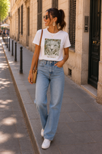Cargar imagen en el visor de la galería, Camiseta Leopardo
