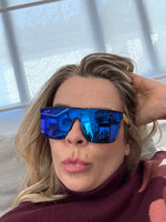 Cargar imagen en el visor de la galería, Gafas  Espejo Azul
