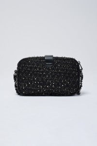 BOLSO BLACK TWEED SALSA