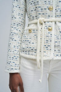 CHAQUETA TWEED SALSA