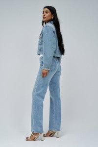 CHAQUETA VAQUERA CON APLICACIONES SALSA