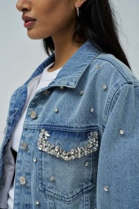 CHAQUETA VAQUERA CON APLICACIONES SALSA