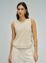 Cargar imagen en el visor de la galería, LUREX KNIT TOP SALSA

