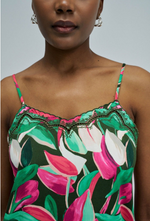 Cargar imagen en el visor de la galería, Top estampado floral salsa
