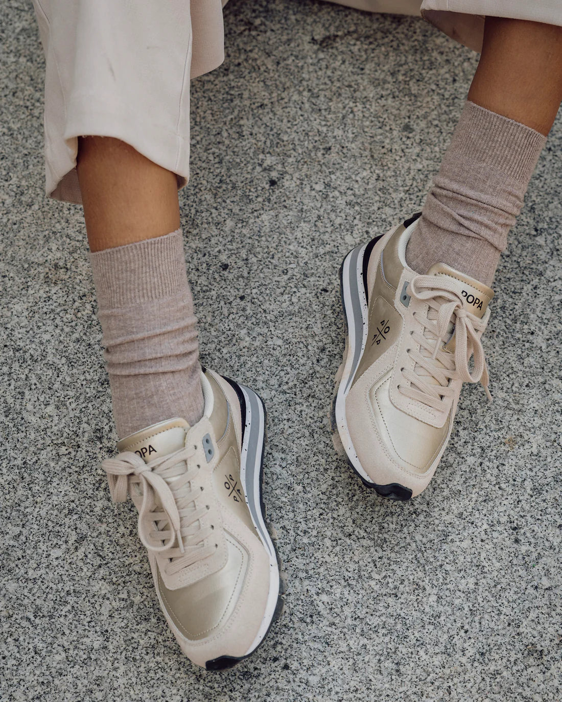 ZAPATILLA BLAKE ORO POPA