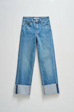 Cargar imagen en el visor de la galería, PANTALON VAQUEROS FAITH PUSH IN STRAIGHT SALSA
