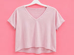 Cargar imagen en el visor de la galería, Camiseta básica rosa wiya
