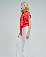 Cargar imagen en el visor de la galería, Blusa roja lazo Salsa Jeans
