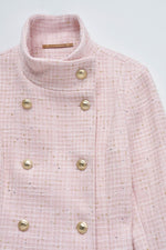 Cargar imagen en el visor de la galería, ABRIGO GRACE TWEED SALSA
