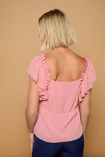 Cargar imagen en el visor de la galería, Blusa rosa minueto
