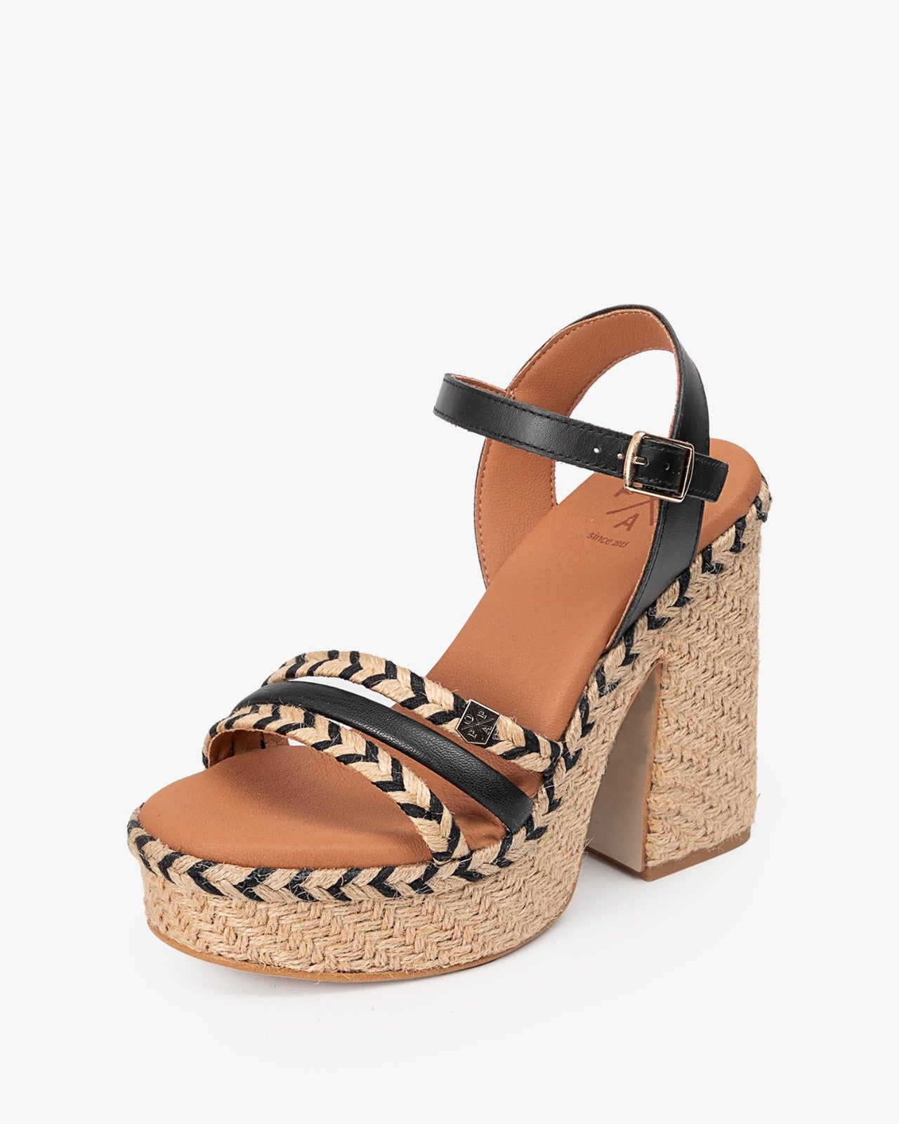 SANDALIA CANOA NEGRO YUTE POPA