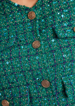 Cargar imagen en el visor de la galería, CHAQUETA TWEED DENNY ROSE
