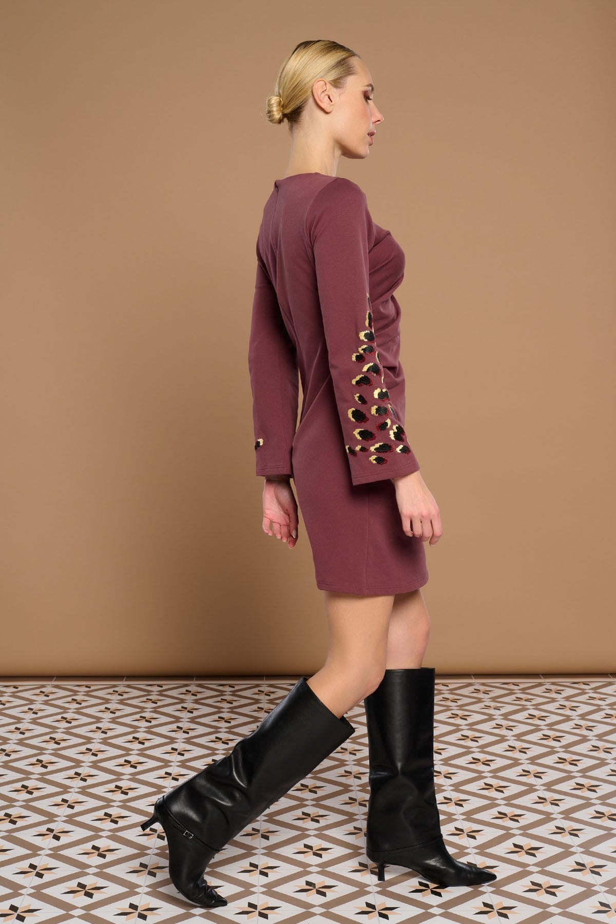 VESTIDO LEOPARDO MINUETO