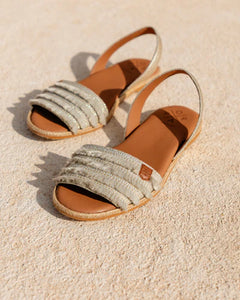 ZAPATO MENOQUINA PLANA MENDOZA FLECOS ORO POPA