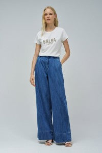 CAMISETA LOGO PERLA SALSA