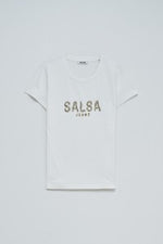 Cargar imagen en el visor de la galería, CAMISETA LOGO PERLA SALSA
