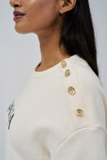 Cargar imagen en el visor de la galería, JERSEY LOGO SALSA BLANCO
