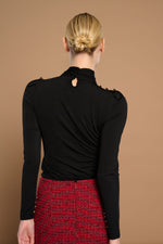 Cargar imagen en el visor de la galería, TOP ILENA BLACK MINUETO
