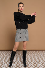 Cargar imagen en el visor de la galería, SUDADERA ROSE BLACK MINUETO
