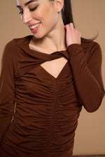 Cargar imagen en el visor de la galería, TOP BONNIE MARRON MINUETO
