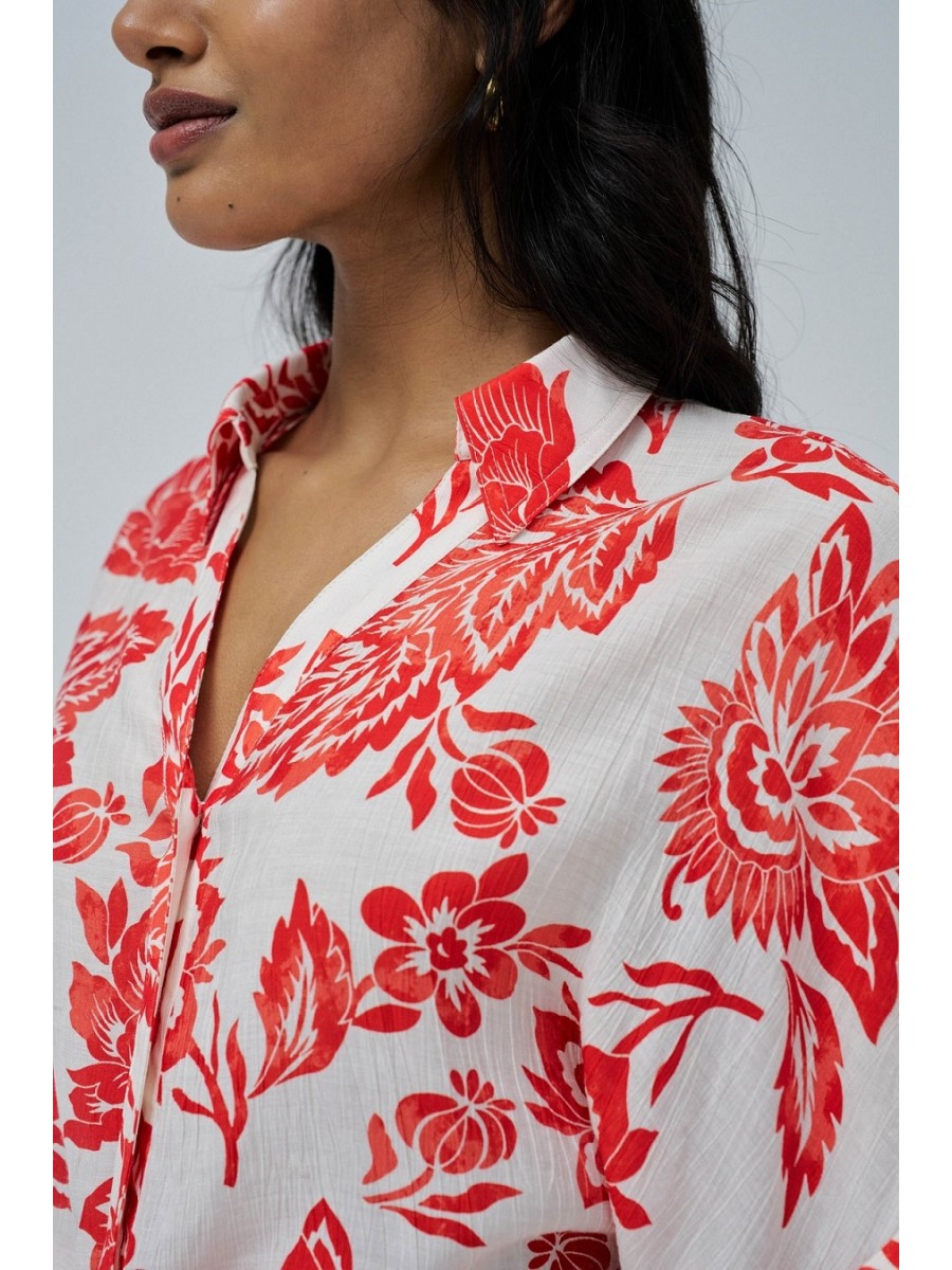 CAMISA TIE FRONT SALSA